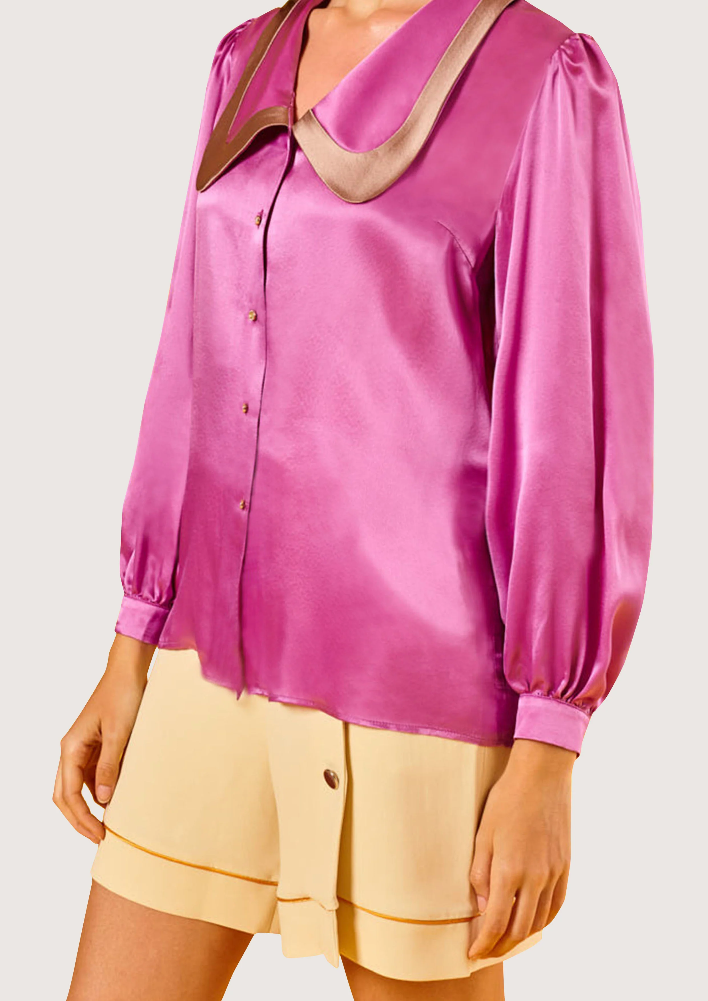Baseball Pink Blouse - Image 3