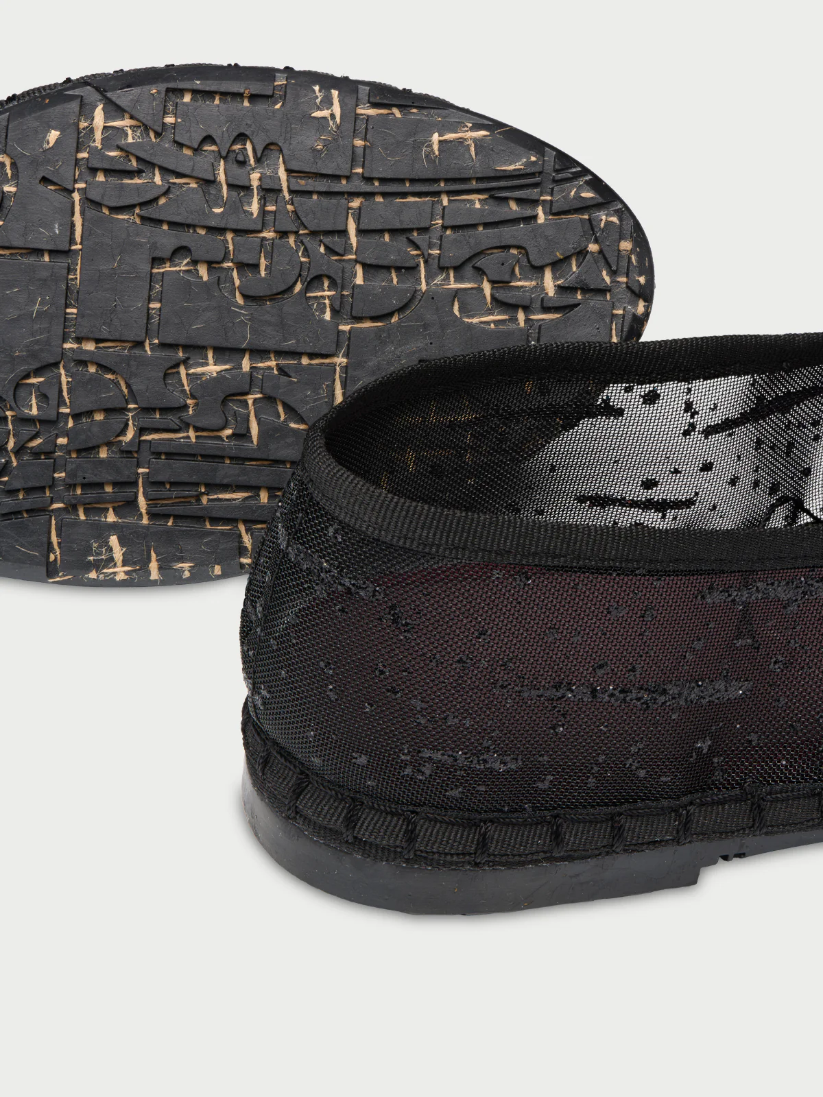 Celie Glitter Mesh Black - Image 3