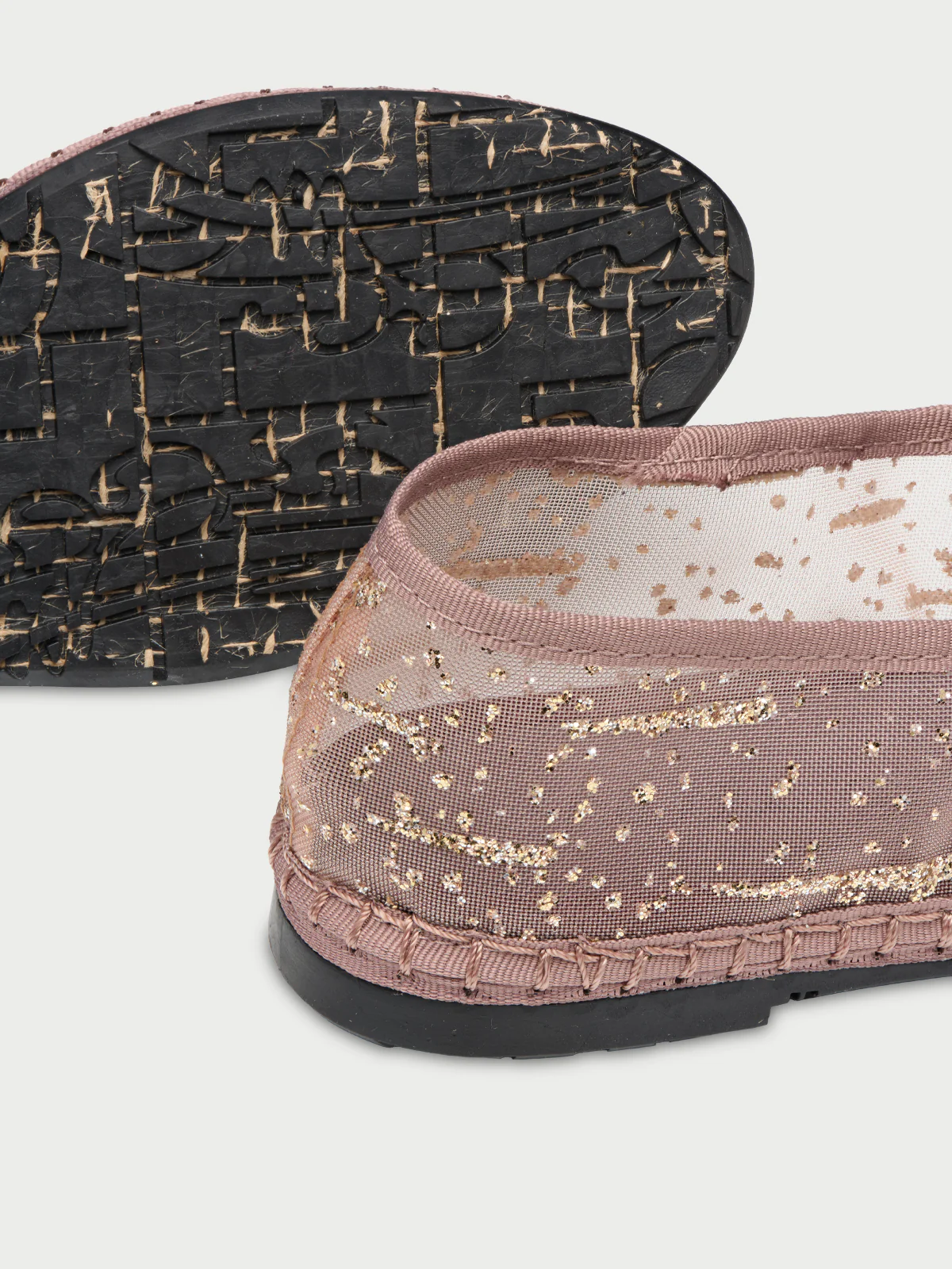 Celie Glitter Mesh Gold - Image 4