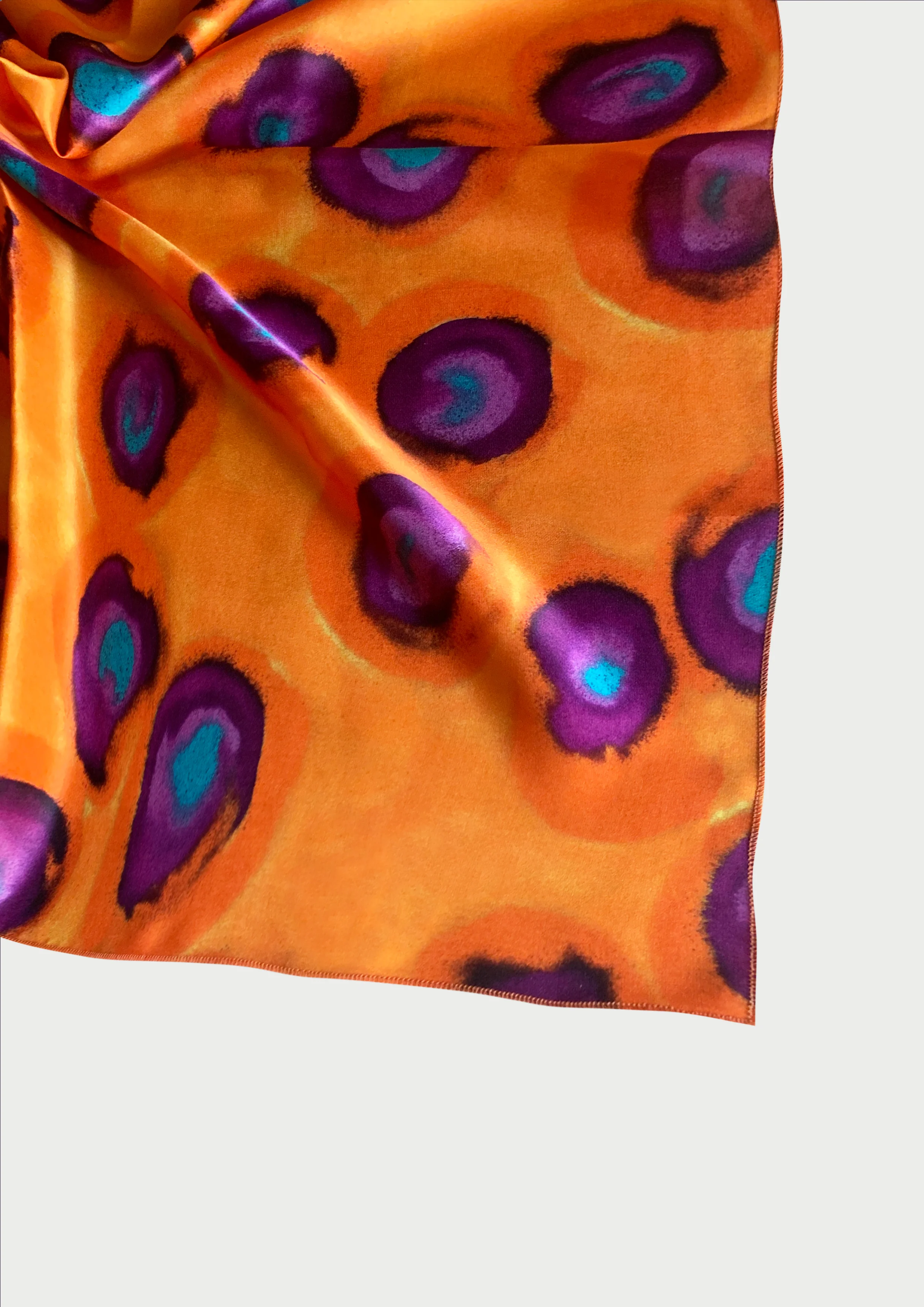 Coco Orange Scarf - Image 2