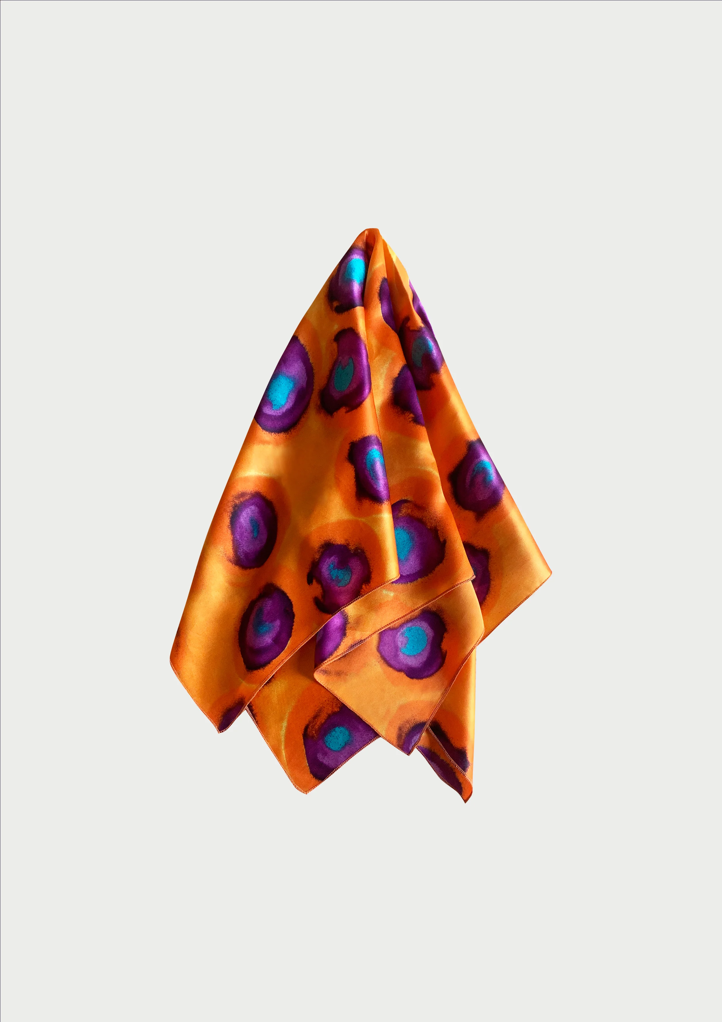 Coco Orange Scarf - Image 3