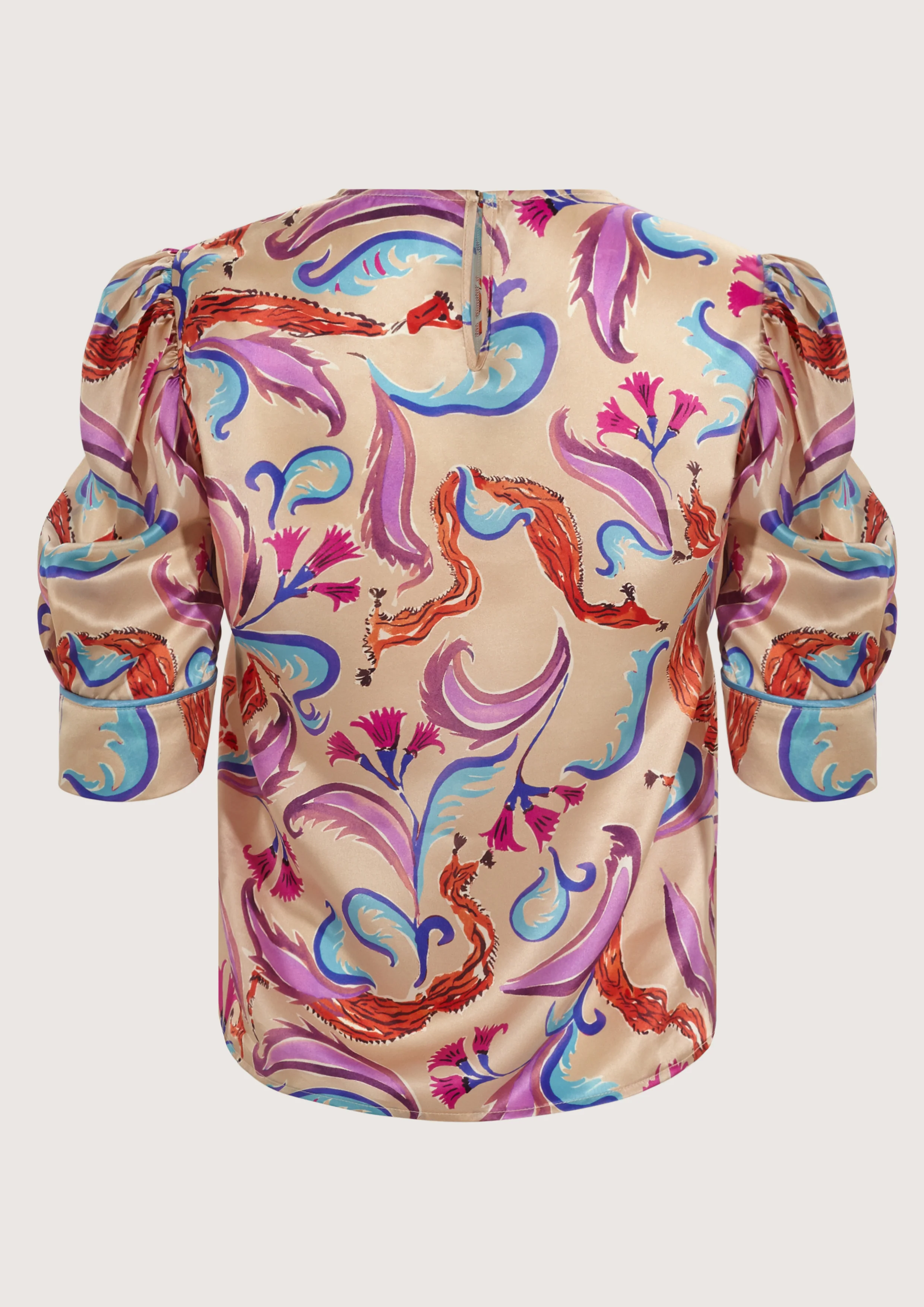 Cristobal Golf Nude Blouse - Image 4