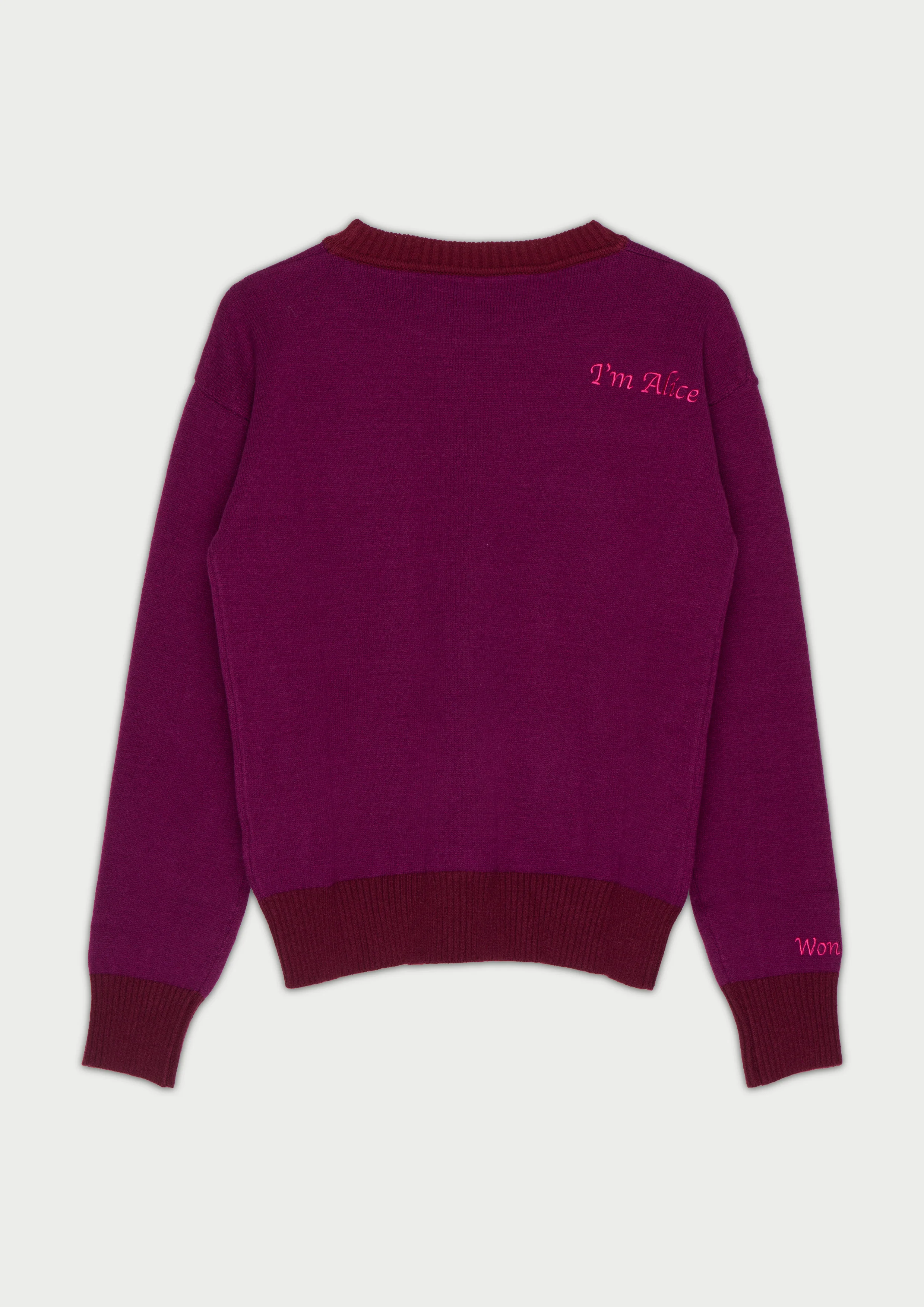 DORMOUSE JUMPER BURGUNDY - Image 3