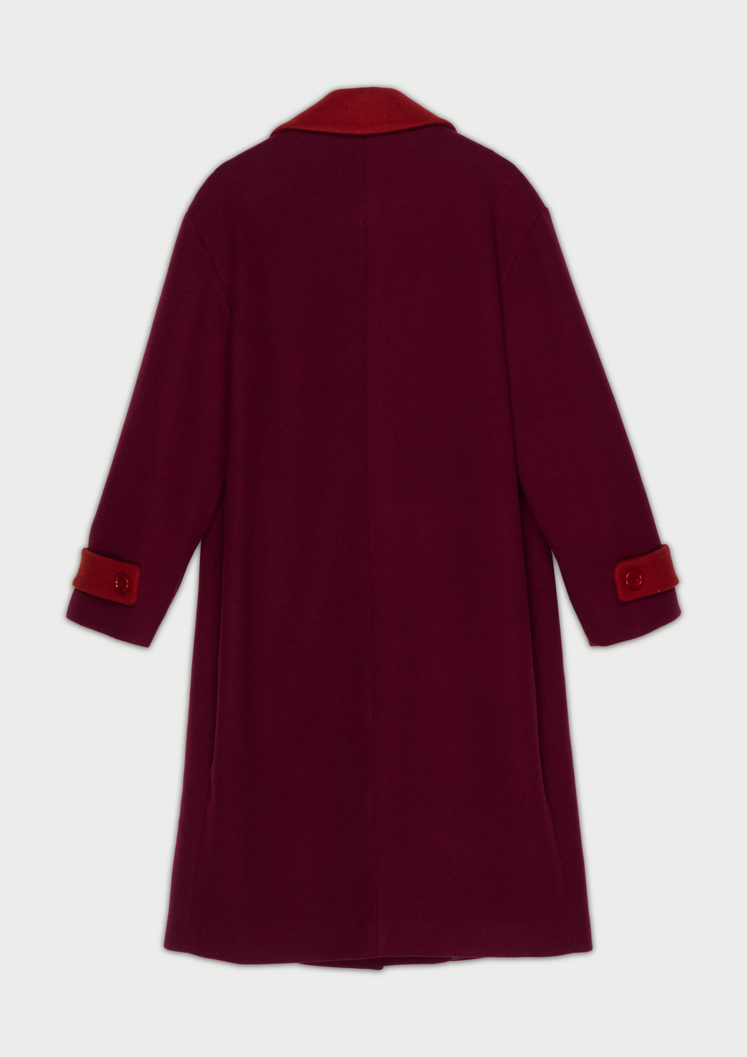 The duchess coat burgundy - Image 2
