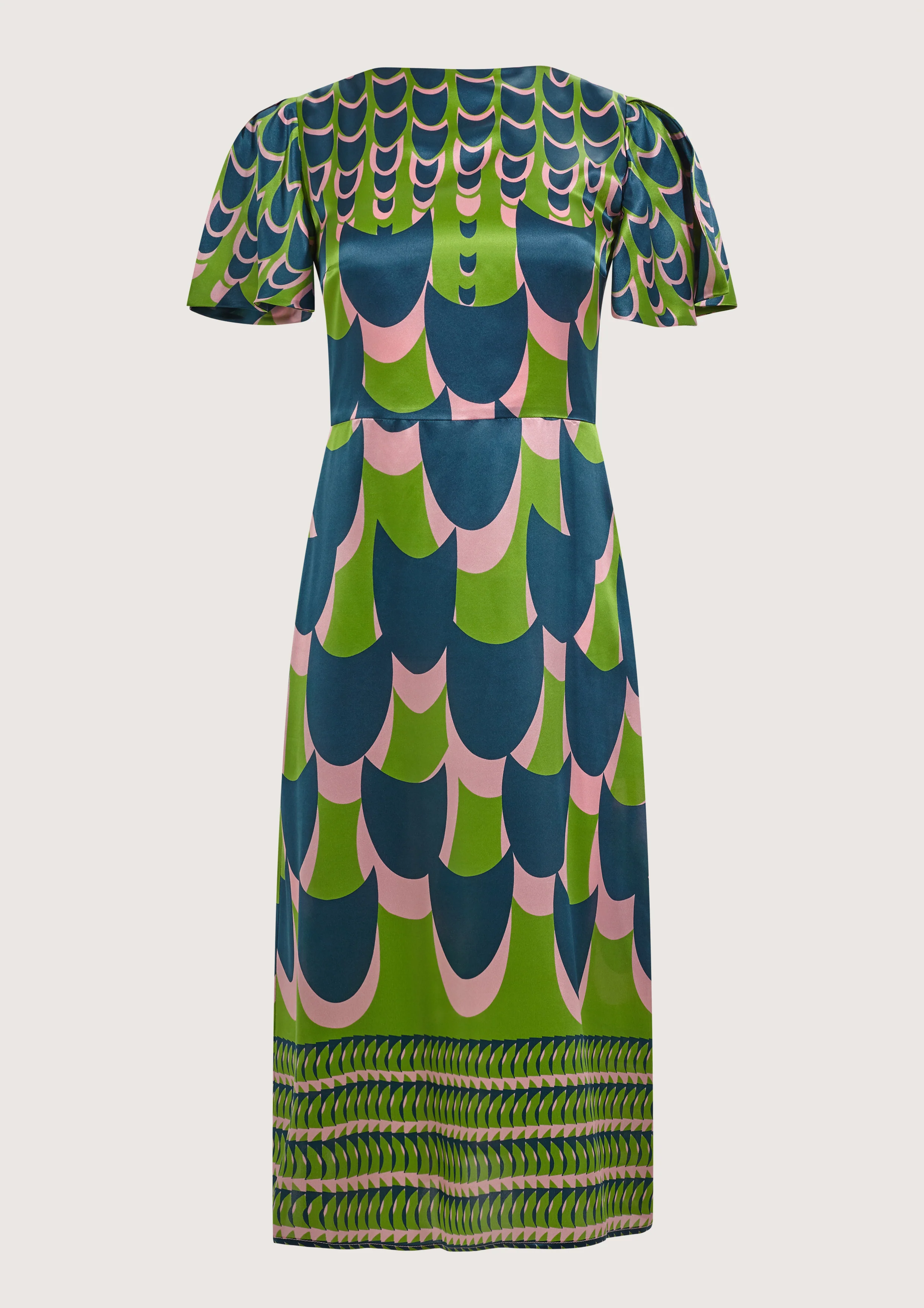 Jean Pool Green Dress - Image 3