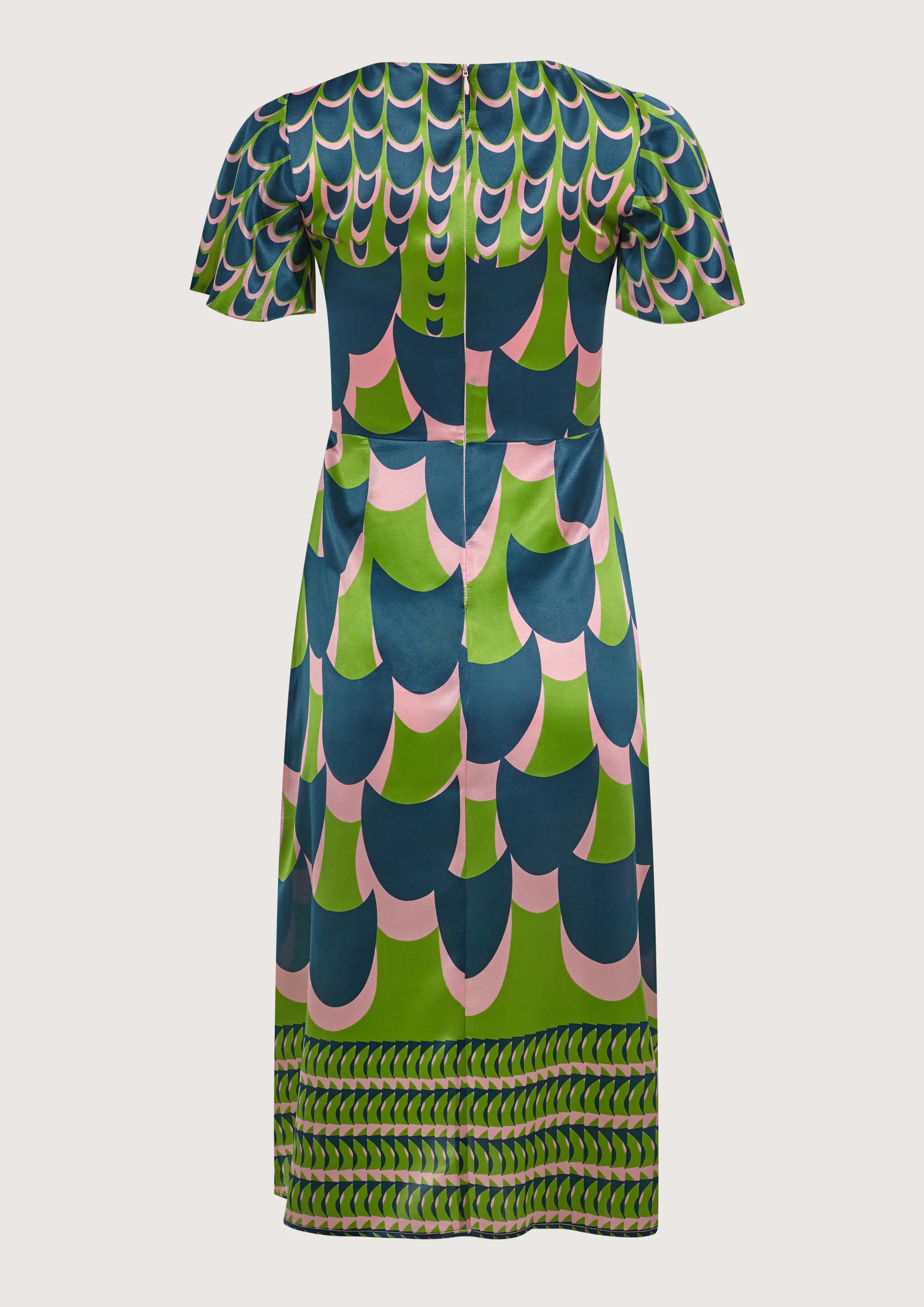 Jean Pool Green Dress - Image 4
