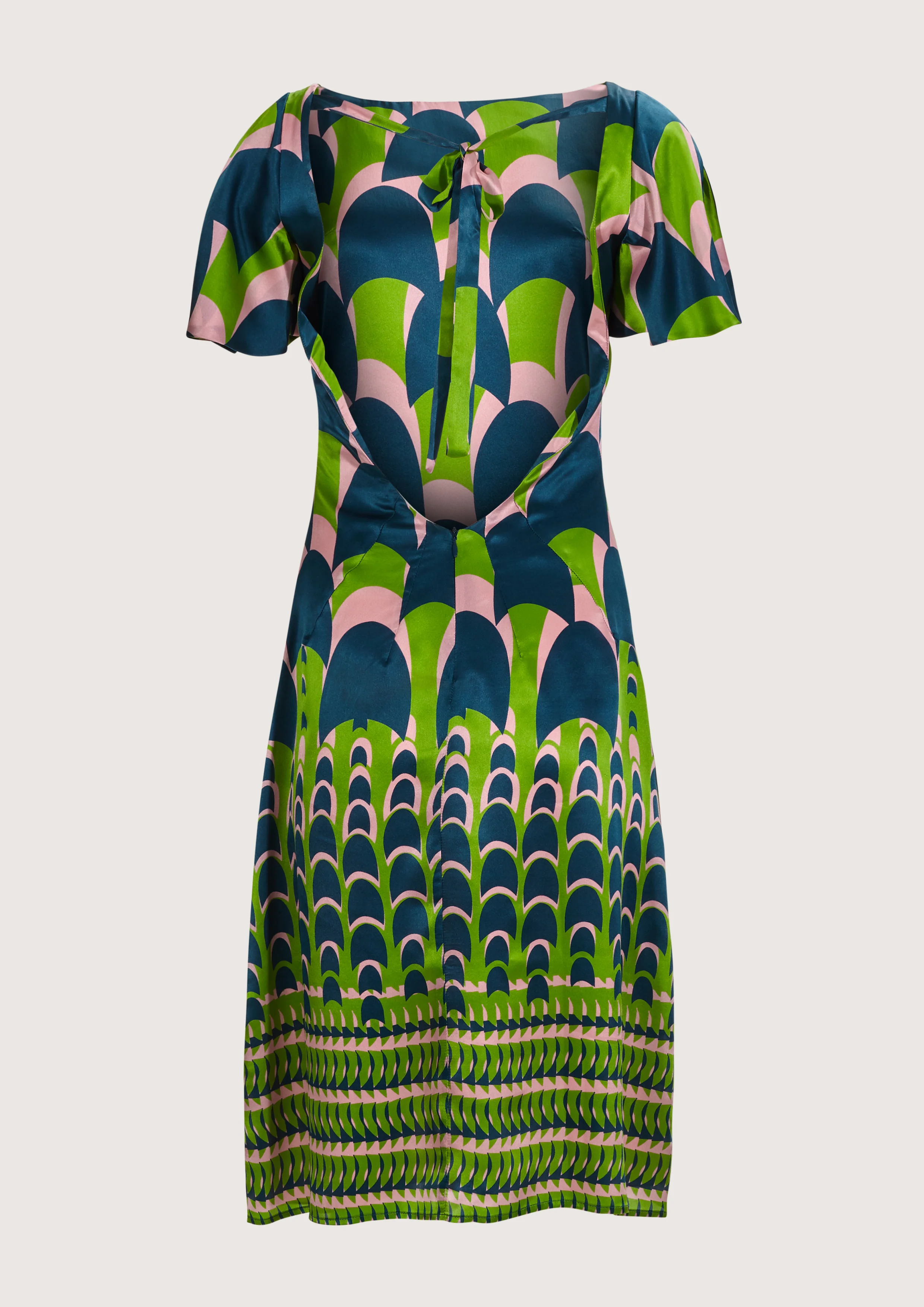 Jean Swim Green Dress - Image 4