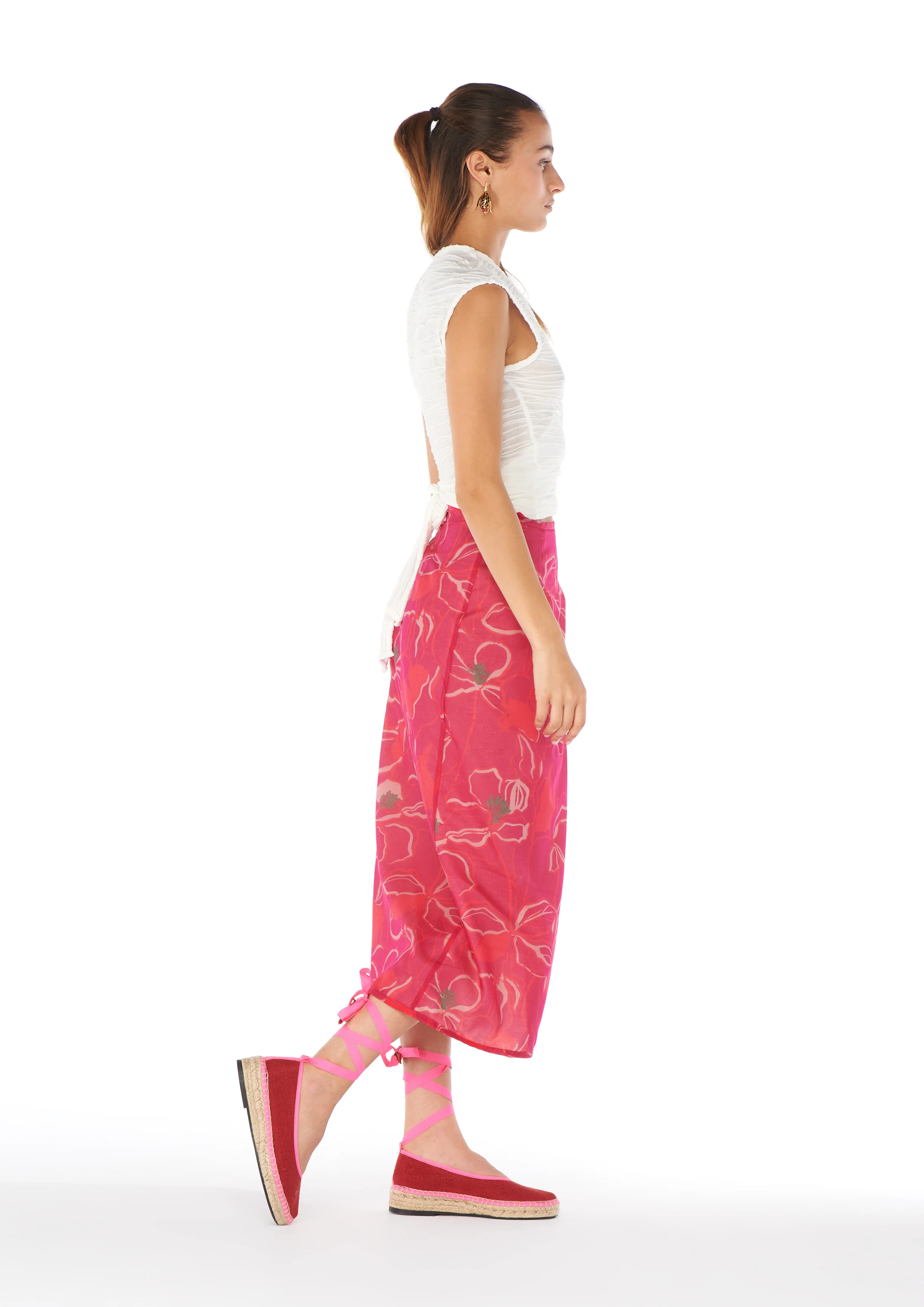 Khan Pink Skirt - Image 4