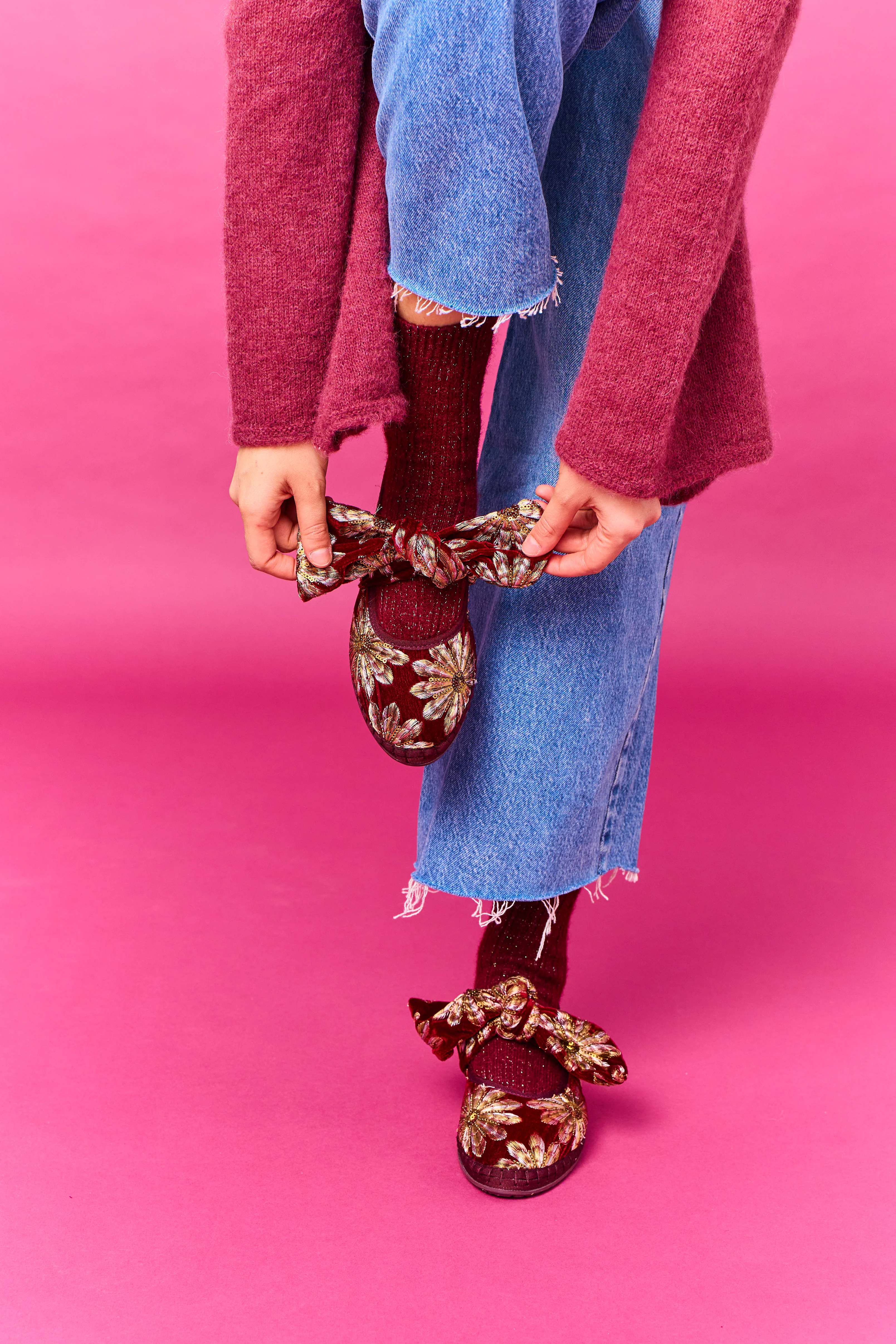 Lyra Petal Burgundy - Image 6