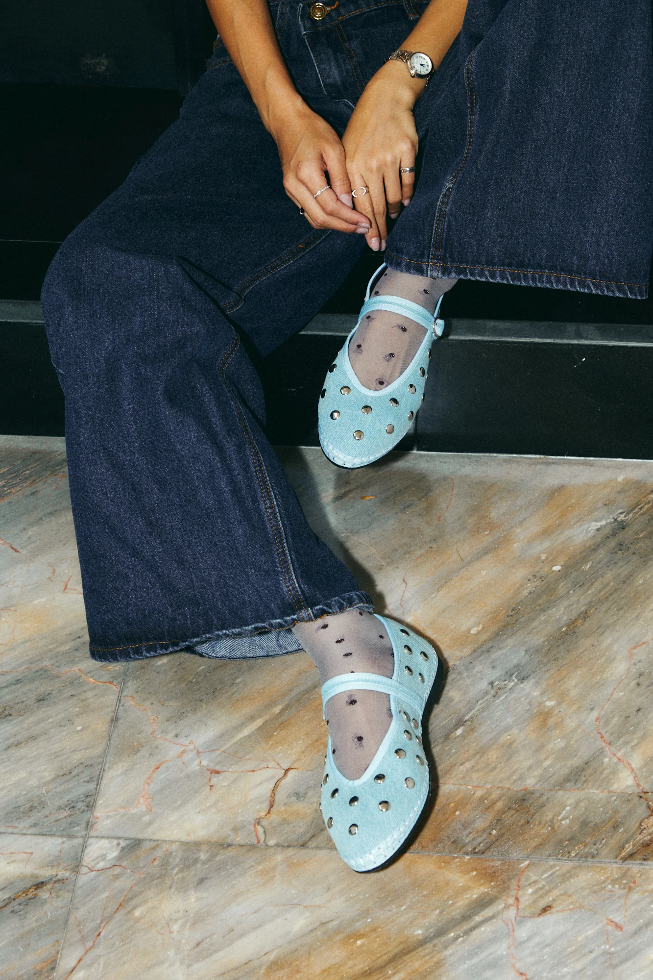 Mae Silver Light Denim - Image 6