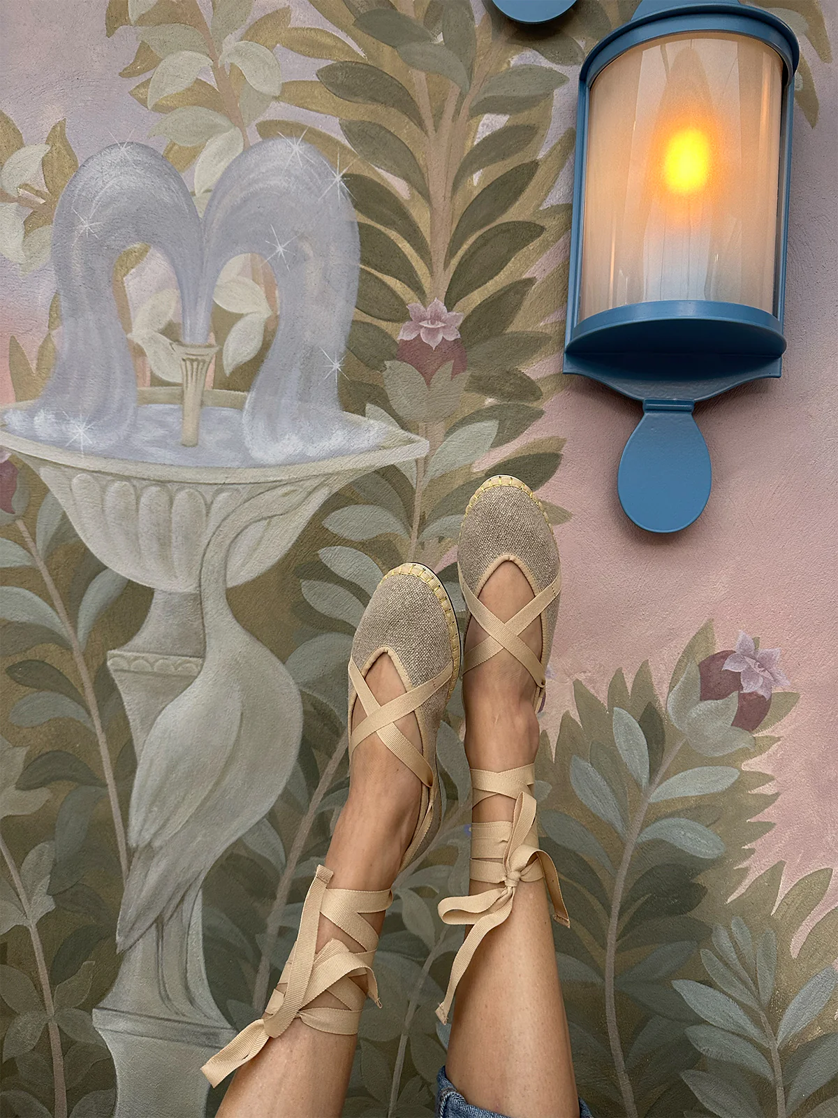 Ribbon Linen Cream - Image 2