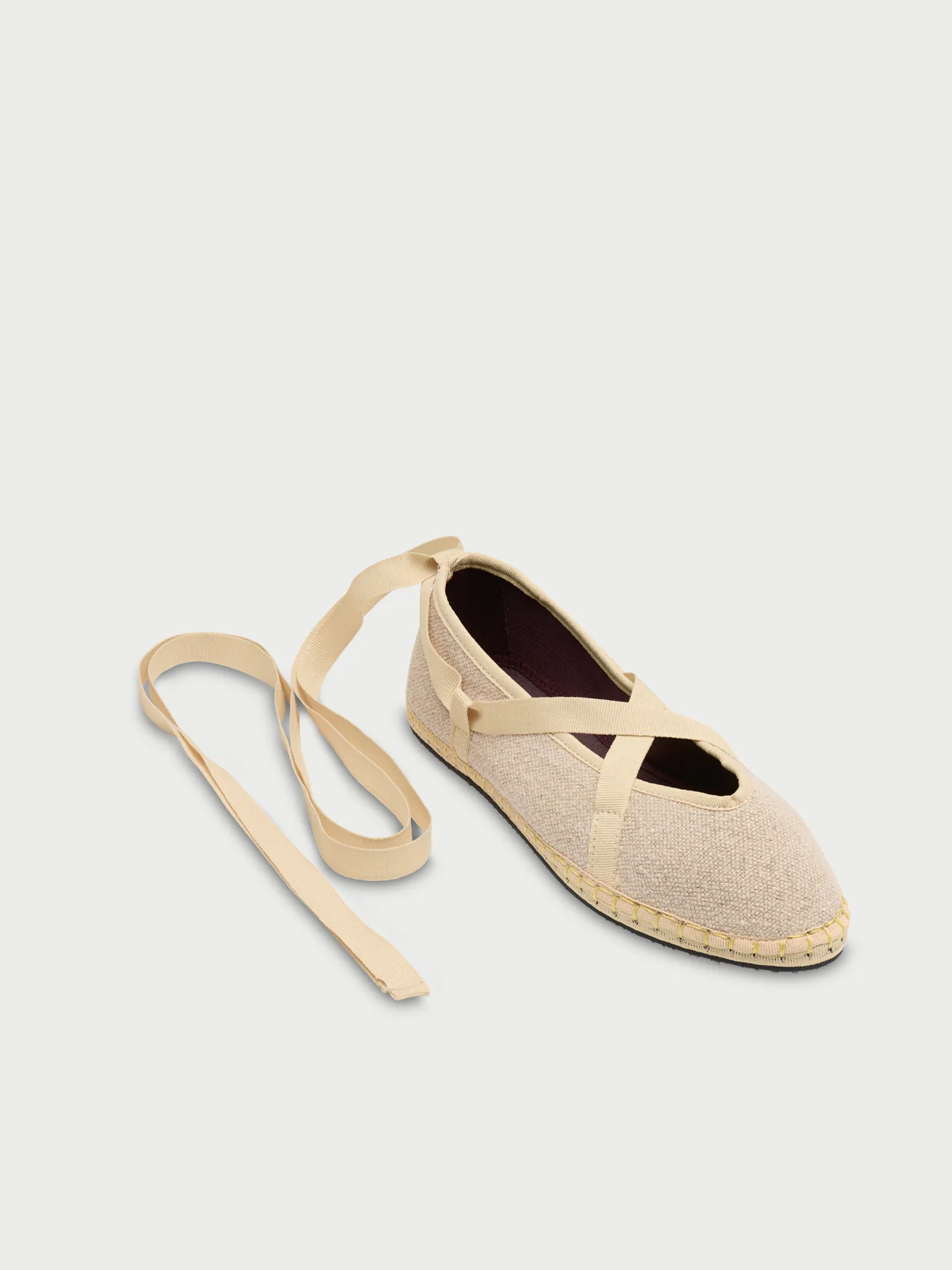 Ribbon Linen Cream - Image 3