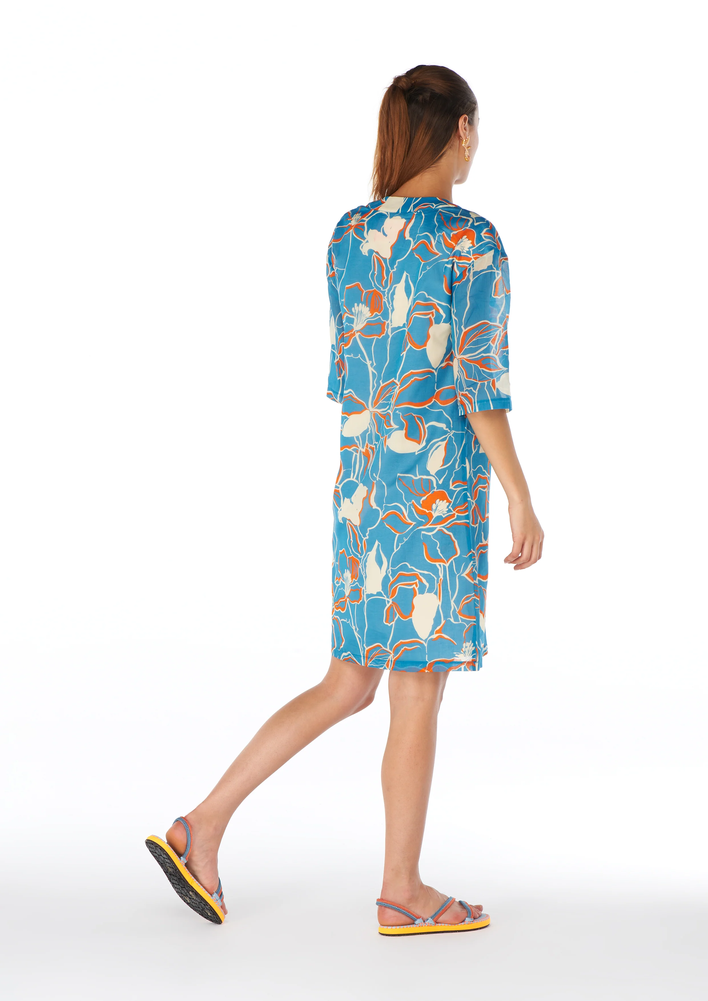 Shan Yu Blue Kaftan - Image 3