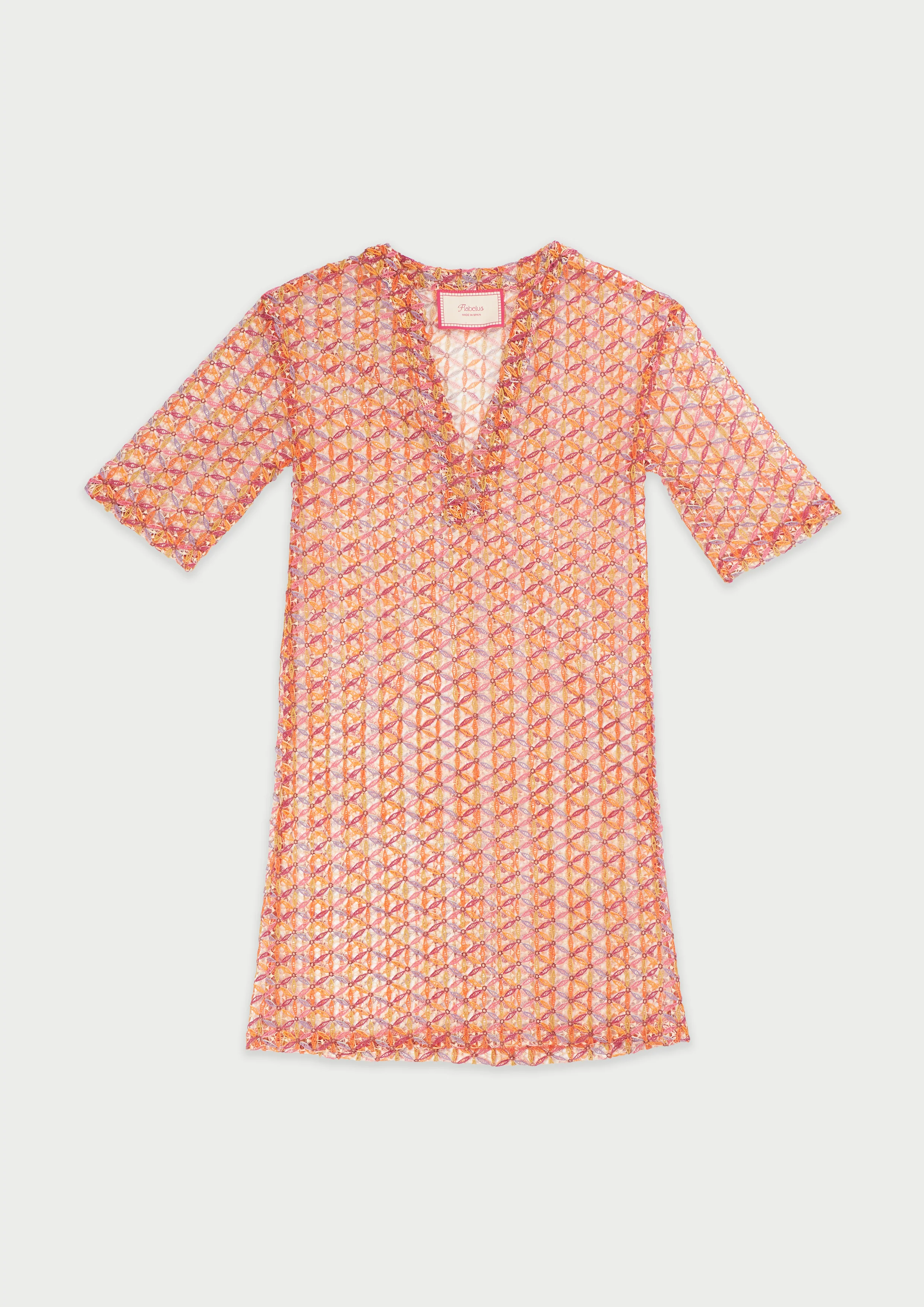 Shan Yu Multicolor Kaftan - Image 4