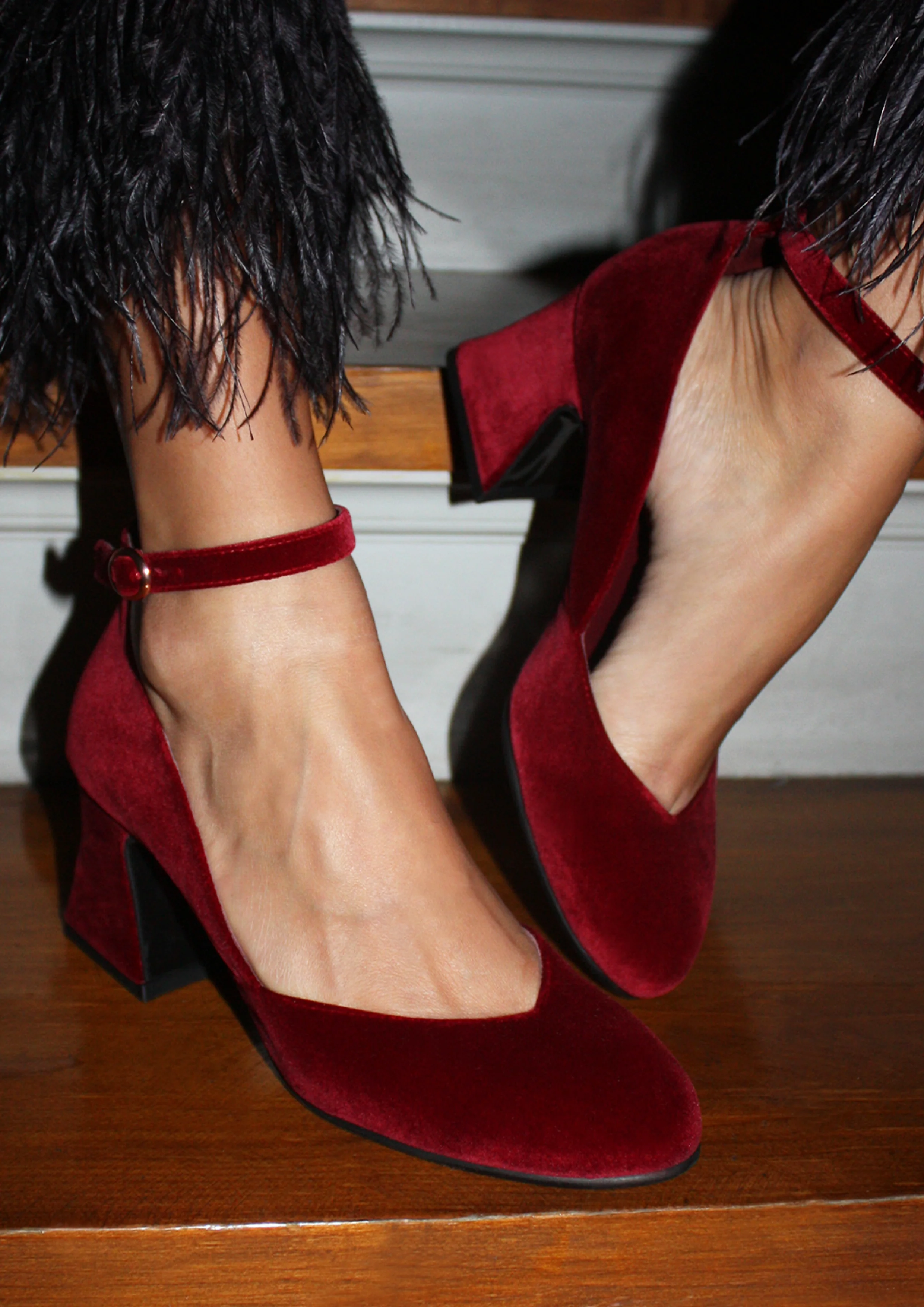 The D'Orsey Pumps Red - Image 3