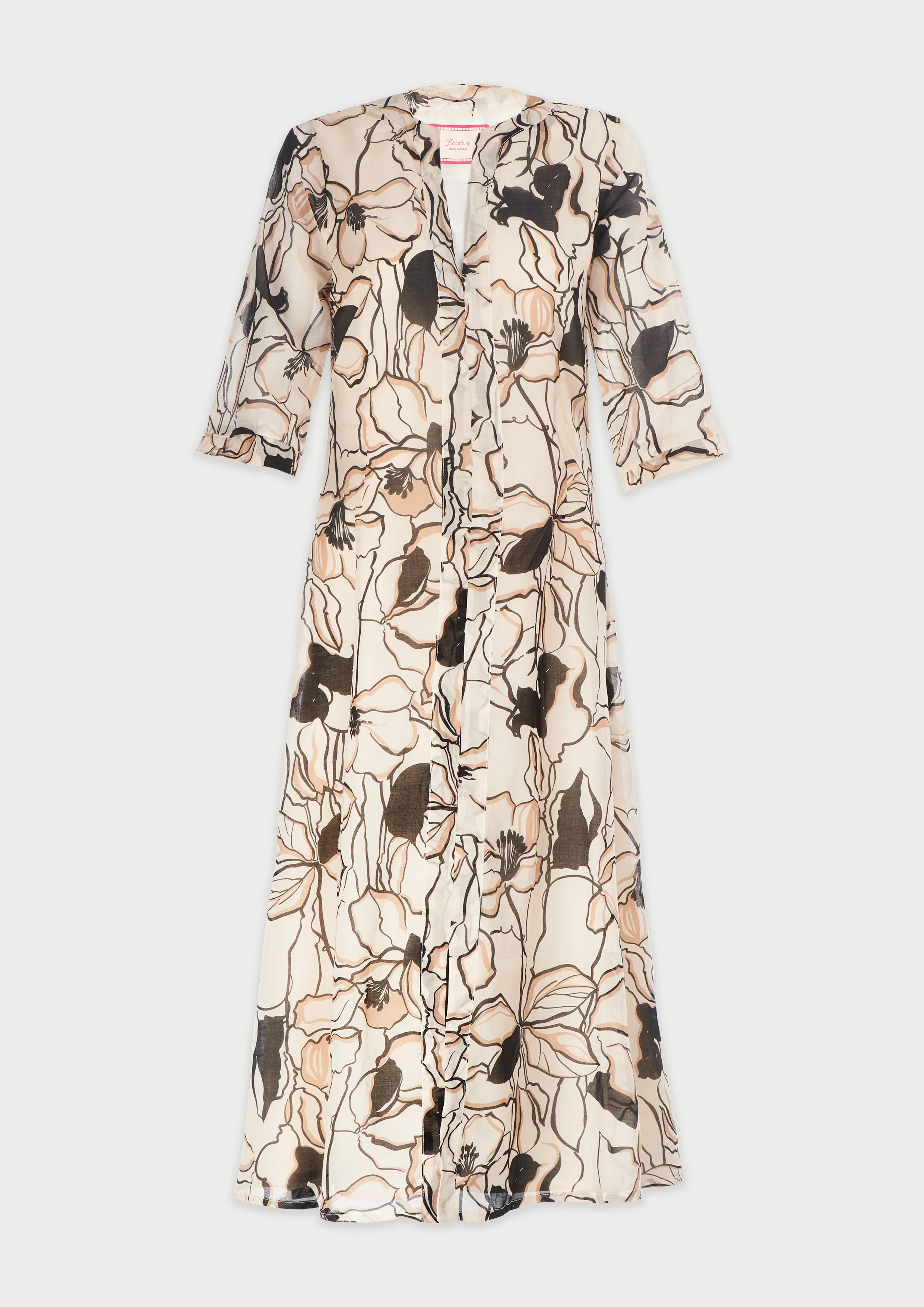 Yao Beige Kaftan - Image 4