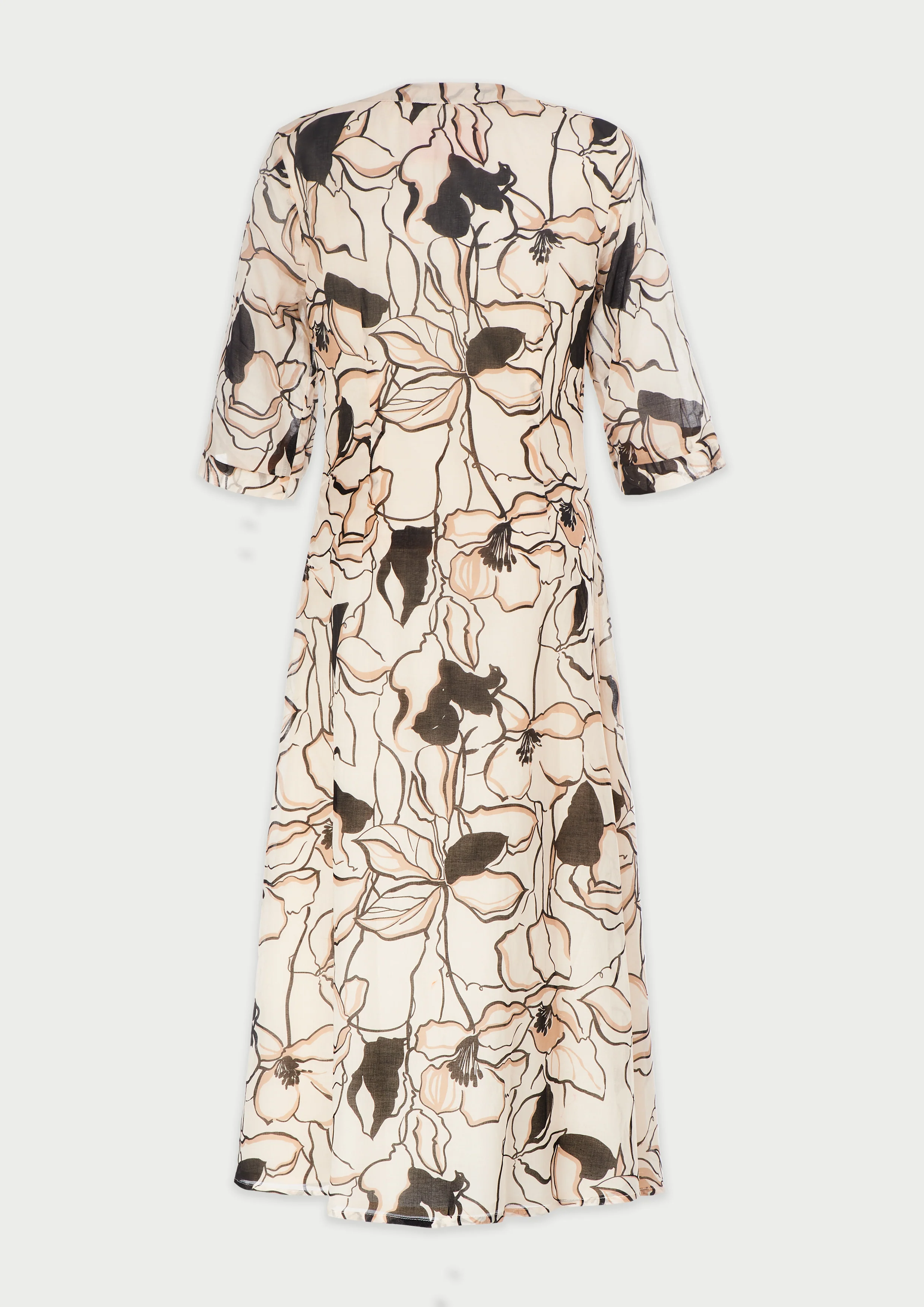 Yao Beige Kaftan - Image 5