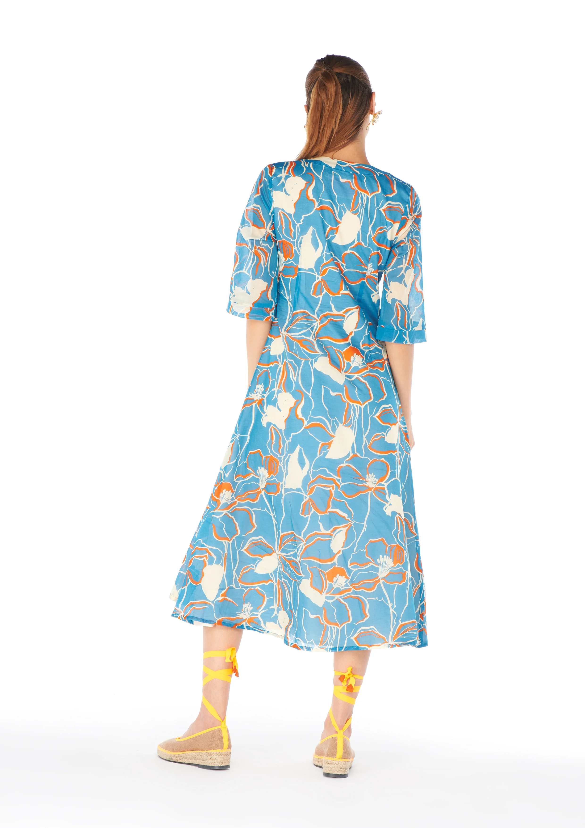 Yao Blue Kaftan - Image 2