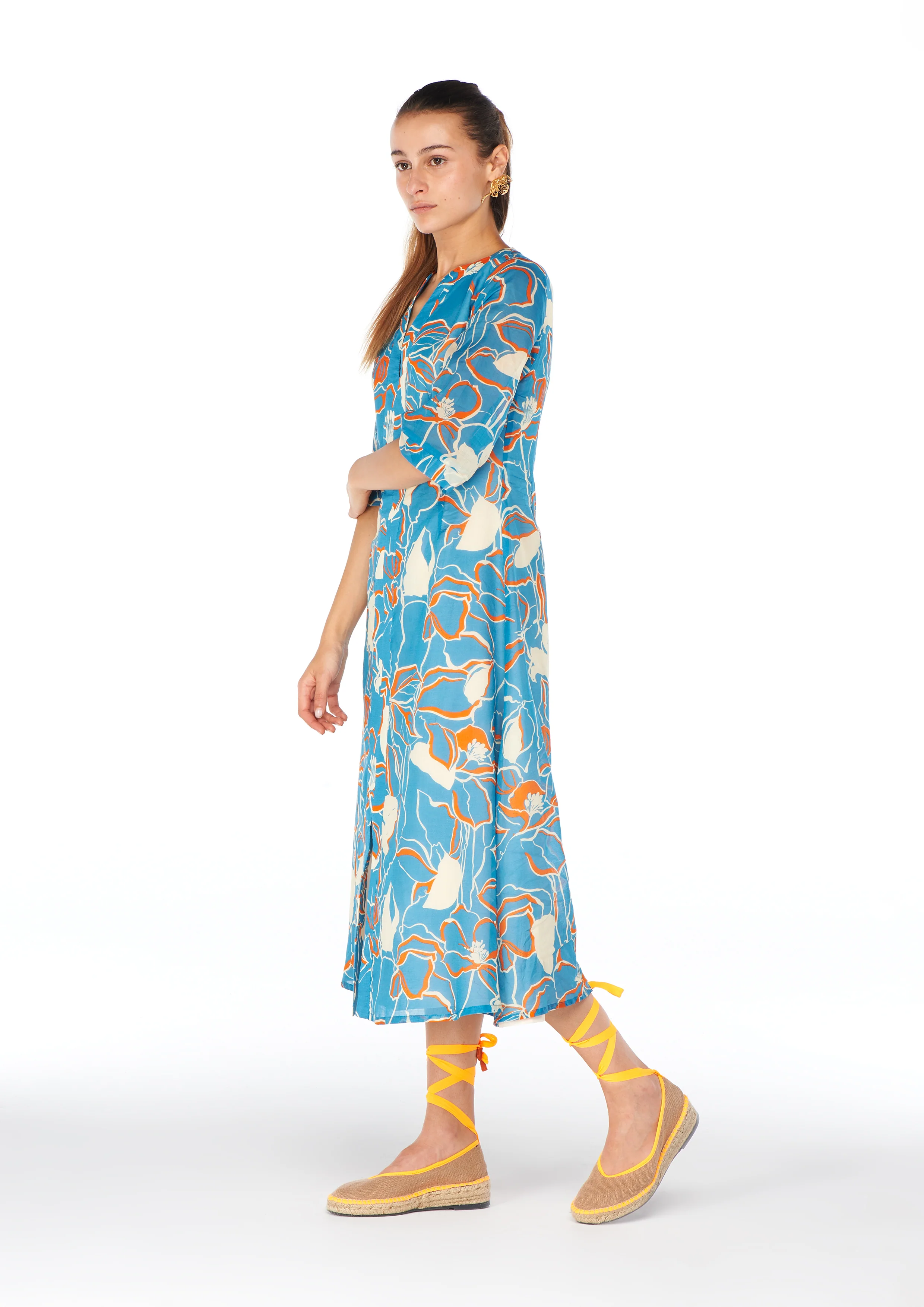 Yao Blue Kaftan - Image 3