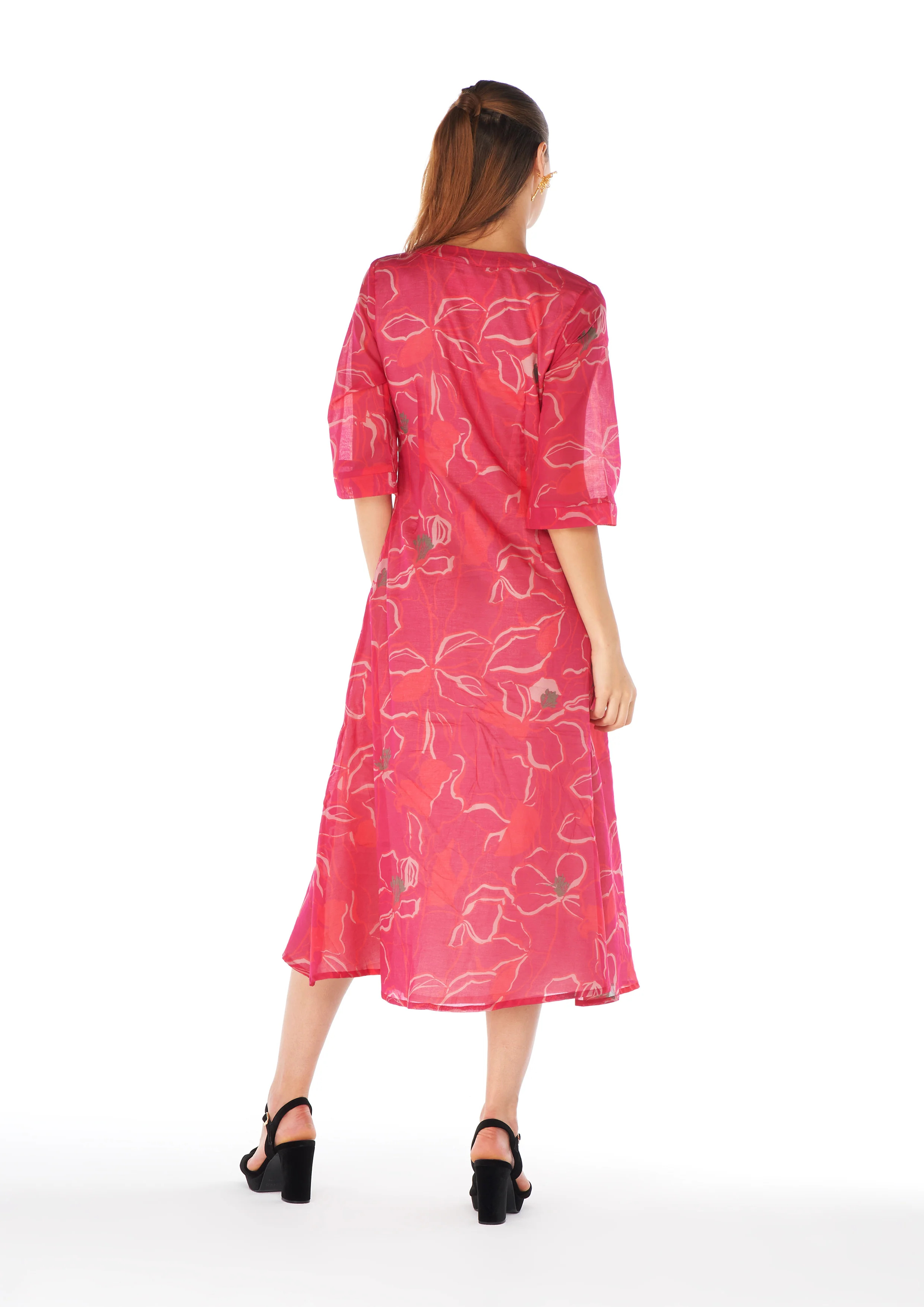Yao Pink Kaftan - Image 2