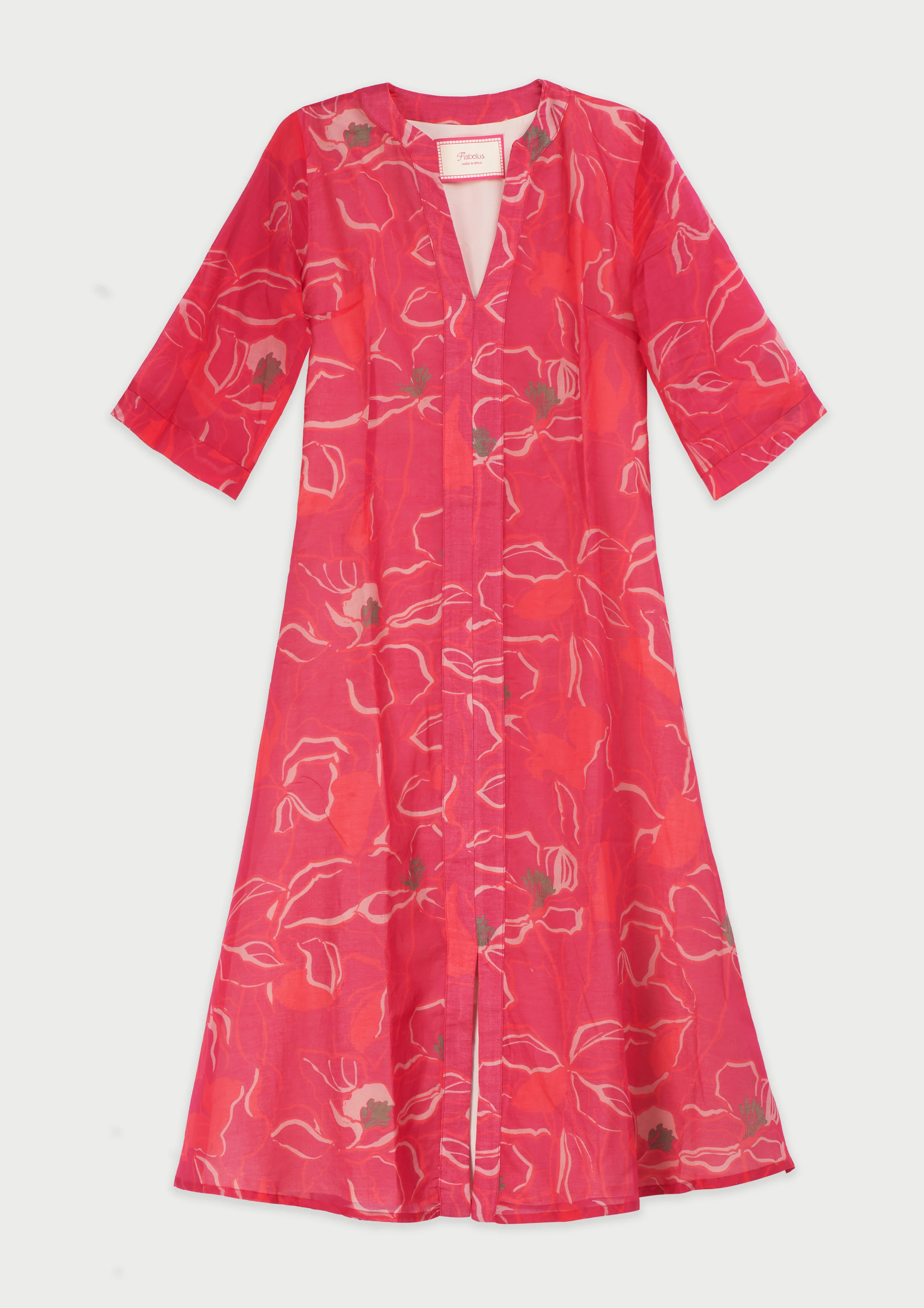 Yao Pink Kaftan - Image 4