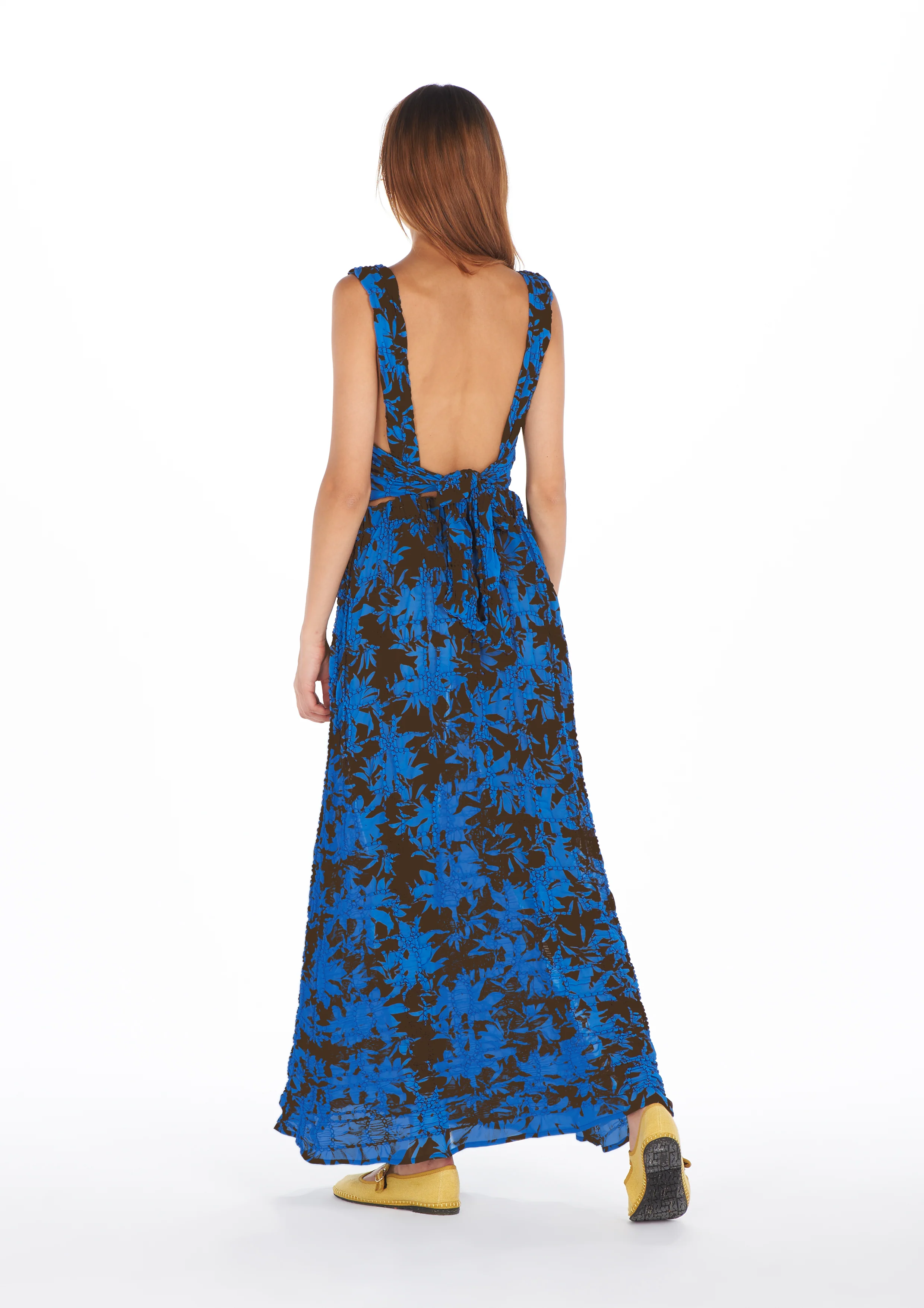 Zhou Blue Dress - Image 2